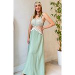 Vestido Longo Lorena- Verde