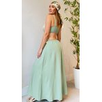 Vestido Longo Lorena- Verde
