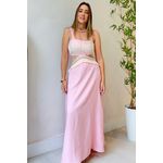 Vestido Longo Lorena- Rosa