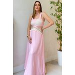 Vestido Longo Lorena- Rosa