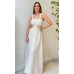 Vestido Longo Lorena- Nude
