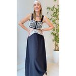 Vestido Longo Lorena- Preto