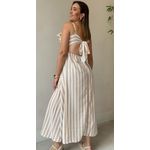 Vestido Longo Mariela - Nude