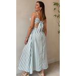 Vestido Longo Mariela - Verde Água