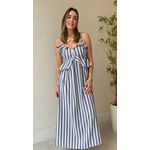 Vestido Longo Mariela - Azul 