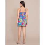Vestido Curto Alcinha - Azul