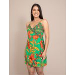 Vestido Curto Alcinha - Verde