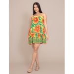 Vestido Curto Soltinho - Verde