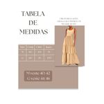 Vestido Longo Com Bojo - Bege