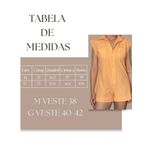 Macaquinho Larissa Curto Manga Muscle Tee - Laranja