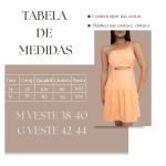 Vestido Paula de Alcinha Soltinho - Laranja