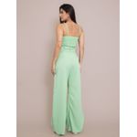 Conjunto Jessica Pantalona + Cropped - Verde