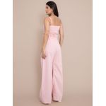 Conjunto Jessica Pantalona + Cropped - Rosa Claro