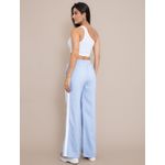 Calça Ale Pantalona Tendência - Azul Claro