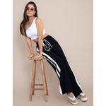 Calça Ale Pantalona Tendência - Preta
