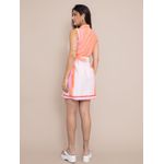 Vestido Yara Curto Estampado - Laranja