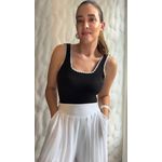 Body Amanda Regata - Preto