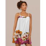 Vestido Faby Curtinho Soltinho- Branco