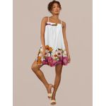 Vestido Faby Curtinho Soltinho- Branco