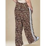 Calça Pantalona Animal Print - Onça