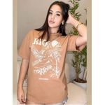 Camiseta TSHIRT Oversize - Caramelo