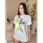 Camiseta TSHIRT Oversize - Branca