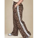 Calça Pantalona Animal Print - Onça