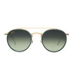 Ray Ban Round Double Bridge 3647n 9235bh 51