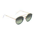 Ray Ban Round Double Bridge 3647n 9235bh 51