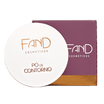 Contorno Em Pó - FAND | Cor: Café 