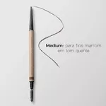Slim Brow Pencil – Nádia Tambasco by Oce’ane | Cor: Medium