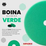 Boina Espuma Premium Alumina Verde Corte Easytech 5pol 140mm