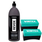 Kit Revox Selante Sintético Para Pneus + 2 Aplicador Vonix