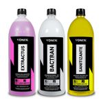 Vonixx kit sistema vsc - extractus bactran sanitizante - 1,5l