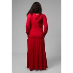 Vestido moletinho vermelho