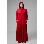 Vestido moletinho vermelho