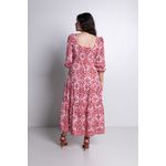 vestido azulejo vermelho