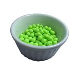 Miçanga Bolinha Leitosa Verde Claro Abs 8mm 30g - 120 Unidades