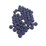 Miçanga Bolinha Leitosa Cinza Abs 6mm 30g - 285 Unidades