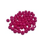 Miçanga Bolinha Leitosa Rosa Abs 6mm 30g - 285 Unidades 