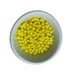 Miçanga Bolinha Leitosa Amarelo Abs 6mm 30g - 285 Unidades