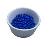 Miçanga Bolinha Leitosa Azul Royal Abs 6mm 30g - 285 Unidades