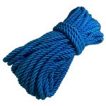 Cordão São Francisco 7mm Azul Turquesa 10 Metros