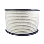 4 Peças Cordão Cru Fio Barbante 4mm 100% Algodão 50m Macramê