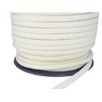 4 Peças Cordão Cru Fio Barbante 6mm 100% Algodão 20m Macramê 