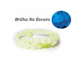 Fio De Pedra Natural Jade Fluorescente Azul 8mm