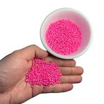 Perolas Pequenas Abs Com Furo 3mm Rosa Artesanato 20 Gramas