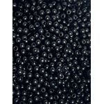 Perolas Pequenas Abs Com Furo 3mm Preto Artesanato 20 Gramas