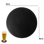 Porta Copo De Mesa Suor Chopp Cerveja Barmat Couro 