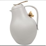 garrafa termica 1 litro boboleta cinza 